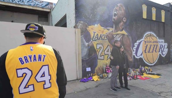 La NBA postergó partido entre los Lakers y Clippers por el fallecimiento de Kobe Bryant. (Foto: AFP)