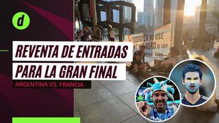 Argentina vs. Francia: crece la locura por la reventa de entradas para la gran final del Mundial Qatar 2022