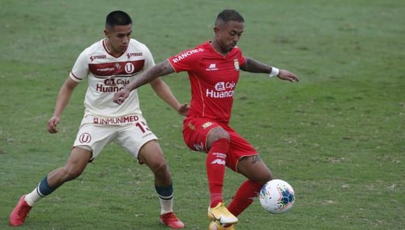 Universitario de Deportes se impuso 3-1 a Sport Huancayo en la Liga 1. (Foto: GEC)