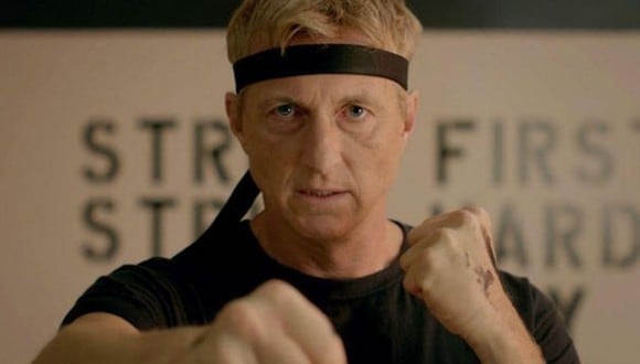 William Zabka interpreta a Johnny Lawrence en “Cobra Kai”, al igual que la película original de “Karate Kid” (Foto: Netflix)