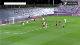 De ‘carambola’ también vale: el gol de Casemiro para el 2-0 en el Real Madrid vs. Osasuna [VIDEO]