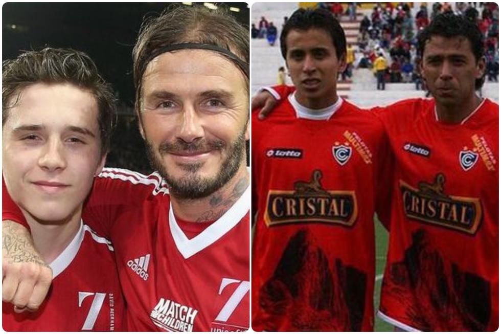 De los Beckham a los Bazalar: papás e hijos que jugaron juntos en el mismo equipo.