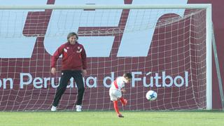 Perú vs. Argentina: las tiernas imágenes de Ricardo Gareca entrenando con el hijo de 'Ñol' Solano [VIDEO]