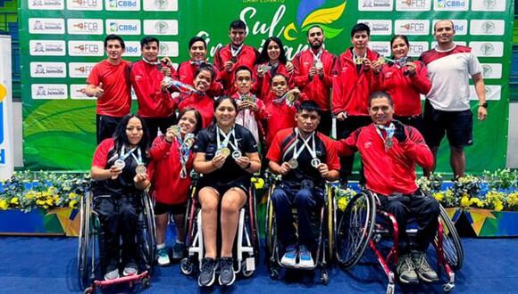 Perú ganó 26 medallas en el Sudamericano de Parabádminton en Brasil. (Difusión)
