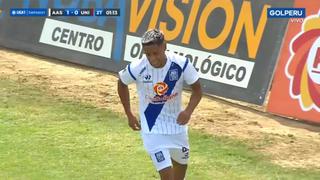Alegría en Sullana: Jeremy Canela puso el 2-0 en el Alianza Atlético vs. Universitario [VIDEO]