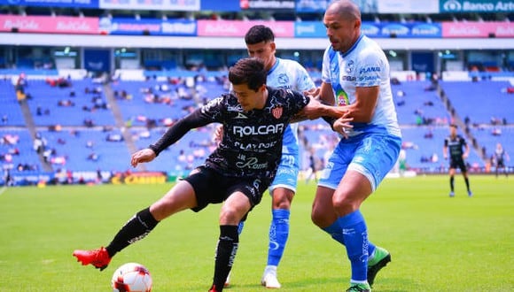 Tres puntos valiosos: Necaxa venció 1-0 a Puebla por la Liga MX 2022. (Getty Images)