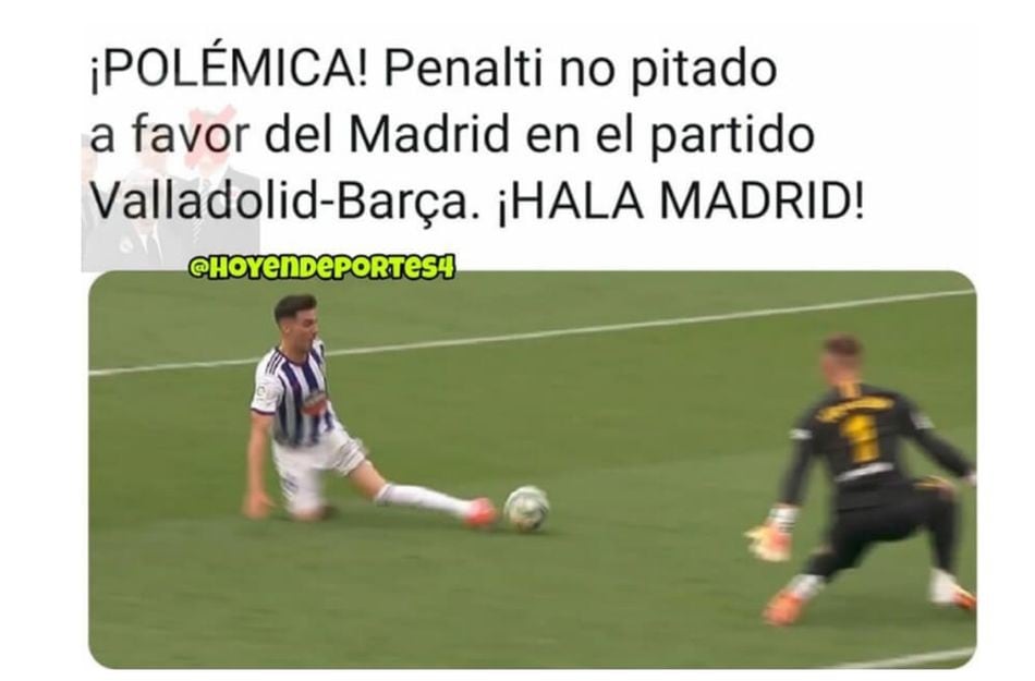 Barcelona vs. Valladolid: los mejores memes del partido. (Foto: Facebook)