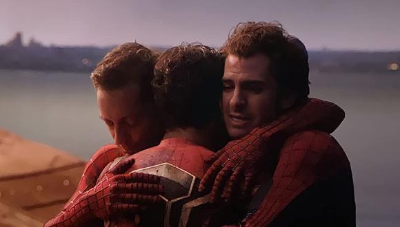 “Spider-Man: No Way Home”: Tobey Maguire y Andrew Garfield se infiltraron en una proyección de la película. (Foto: Marvel Studios)