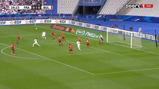 Golazo de chalaca: Griezmann anotó el 1-0 en el Francia vs. Bulgaria [VIDEO]