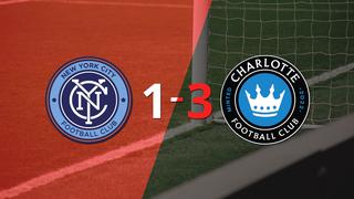 Victoria sin complicaciones de Charlotte FC en su visita a New York City FC