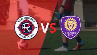 New England Revolution y Orlando City SC empatan 1-1 y se van a los vestuarios