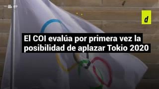 El COI evalúa por primera vez la posibilidad de aplazar los Juegos de Tokio 2020
