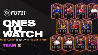 FIFA 21 publica el segundo equipo Ones to Watch de Ultimate Team y así podrás ficharlos