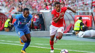 André Carrillo jugó con Benfica: mira sus mejores acciones ante Feirense