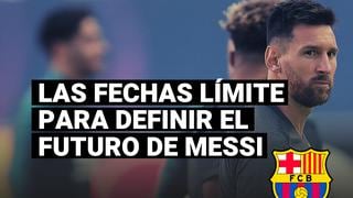 Conoce las fechas límite para que Barcelona pueda negociar el futuro de Messi