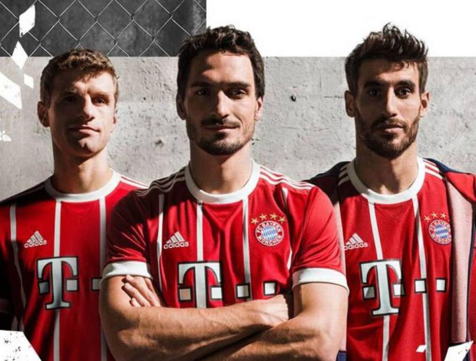 Así luce la nueva equipación del Bayern Municj para 2017-18. (FCB)