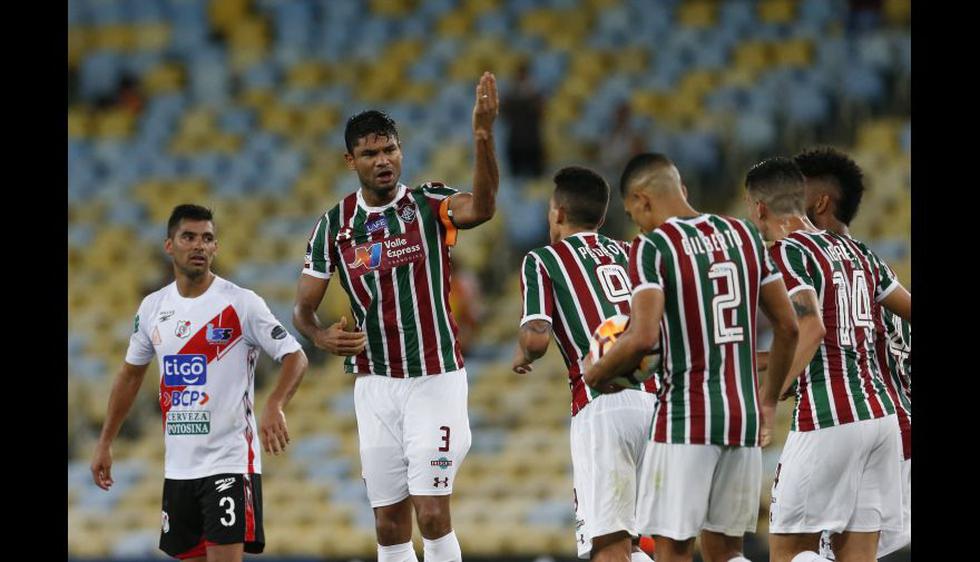 Las mejores postales del Nacional de Potosí vs. Fluminense por Copa Sudamericana 2018. (AFP / AP)