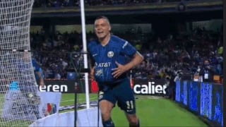 Vuelan las ‘Águilas’: ‘Cabecita’ Rodríguez marcó golazo para el 2-0 del América vs. Pumas [VIDEO]