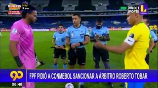 Federación Peruana de Fútbol envía carta a la Conmebol para sancionar al árbitro Roberto Tobar