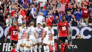¡Ya pinta para candidato! Estados Unidos goleó a Trinidad y Tobago en duelo por la Copa Oro 2019