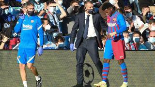 Más desgracias en el Barça: Ansu Fati sufrió una lesión muscular de bíceps femoral