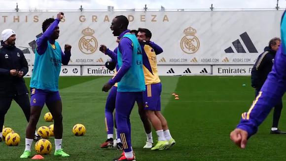 Entrenamiento de Real Madrid, previo al duelo ante Sevilla. (Video: Real Madrid)