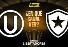 Canal TV: ver Universitario vs Botafogo por Copa Libertadores