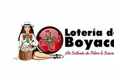 Resultados del número ganador de la Lotería de Boyacá EN VIVO HOY, sábado 15 de junio 