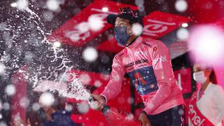 Colombia en lo más alto: Egan Bernal consiguió ganar la etapa 16 del Giro de Italia 2021