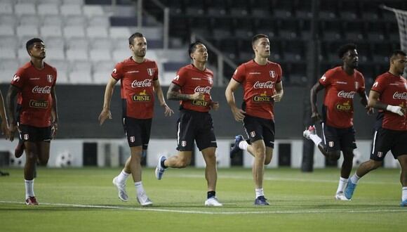 La Selección Peruana trabaja para el repechaje ante Australia. (Foto: Daniel Apuy / GEC)
