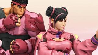 Street Fighter V revela nuevos trajes para apoyar la investigación del cáncer de mama