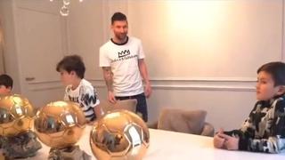 “No sé”: la respuesta de Messi cuando su hijo le preguntó cómo ganó el Balón de Oro [VIDEO]