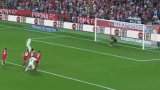 La 'picó' como crack: Sergio Ramos empató de penal para el Real Madrid contra Girona [VIDEO]