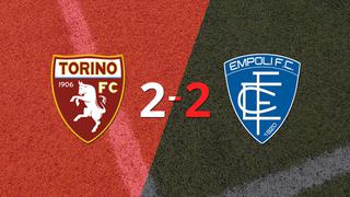 Torino y Empoli firman un empate en dos