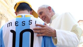 ¡Lo dijo el Papa Francisco! "Da gusto ver a Messi, pero no es Dios"