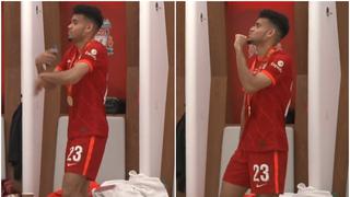 Todo es alegría: el baile de Luis Díaz en el vestuario tras ganar la FA Cup [VIDEO]