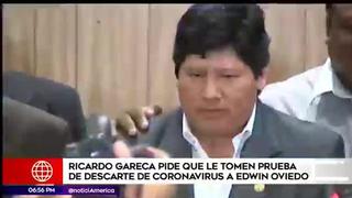 Ricardo Gareca pide que se realice prueba de coronavirus a Edwin Oviedo