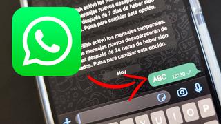 WhatsApp: qué significa ‘ABC’ en la app