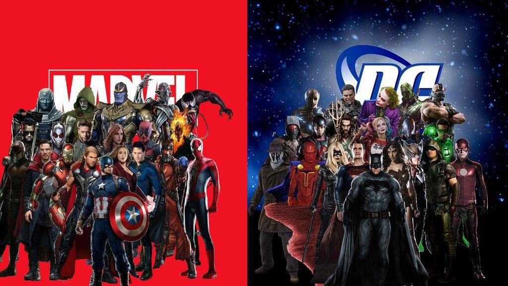 Marvel vs DC Comics. Foto: AP
