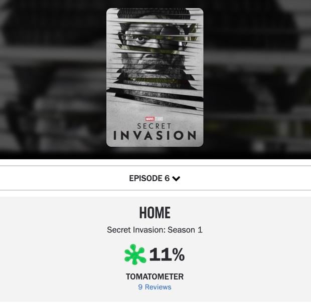 Secret Invasion” obtiene su peor calificación en Rotten Tomatoes