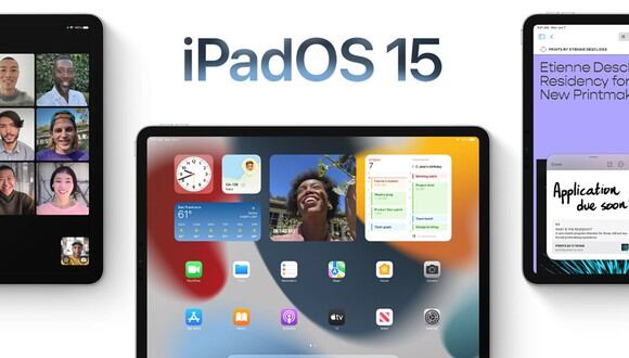 Conoce el método para poder descargar iPadOS 15 en tu tablet de Apple. (Foto: Apple)