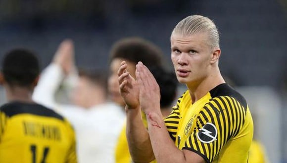 Erling Haaland se negó a renovar con el Borussia Dortmund. (Foto: Getty)
