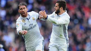 Real Madrid venció 2-1 a Málaga con doblete de Ramos y sigue como líder