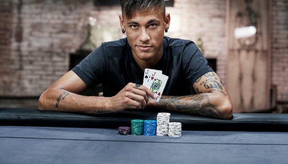 Neymar y sus veladas de póker.