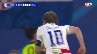 ¡Cobró revancha! Modric falló penal, pero luego marcó un gol en Croacia vs. Italia