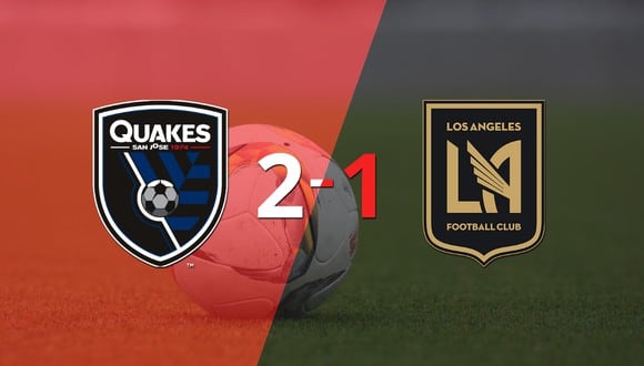 San José Earthquakes consiguió una victoria en casa por 2 a 1 ante Los Angeles FC