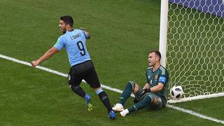 Líder de Grupo A: Uruguay goleó 3-0 a Rusia en la última fecha de la fase de grupos del Mundial