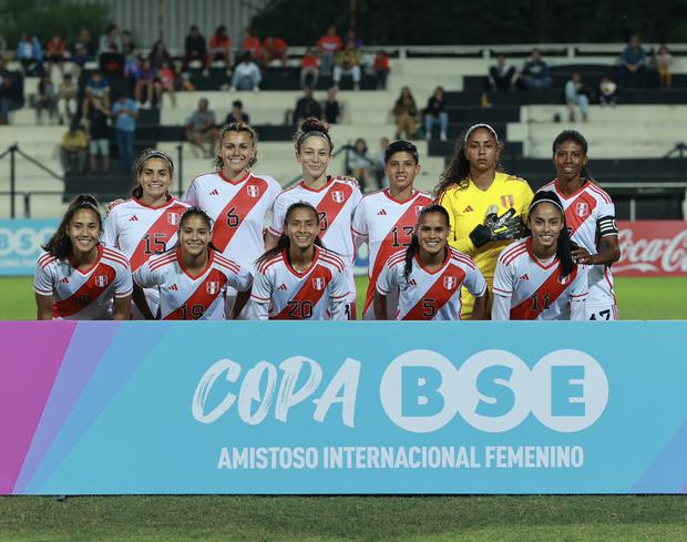 La selección femenina disputó dos amistosos internacionales en abril contra Uruguay, por la fecha FIFA. (Foto: @SeleccionPeru)