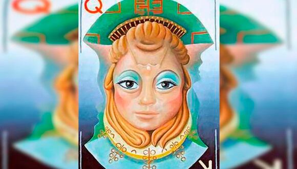 Debes buscar al rey que aparece en esta ilustración donde se muestra a la reina.| Foto: American Puzzle Cards