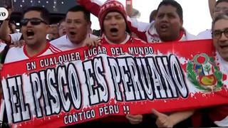 Peruanos alientan a la selección en el estadio Monumental de Santiago: “¡El pisco es peruano!”
